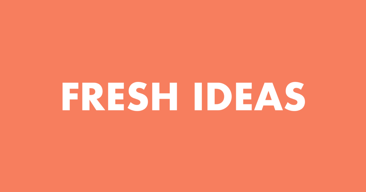 Fresh Ideas - Patti McNair