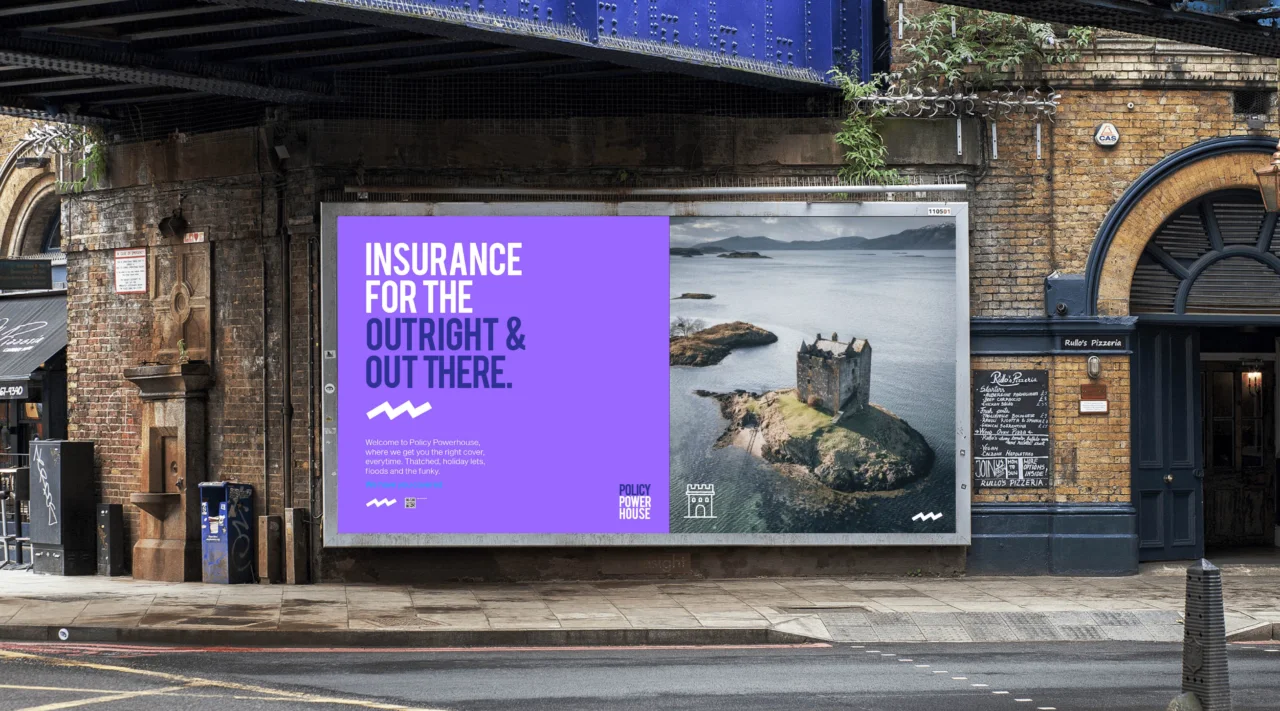 Policy Powerhouse, campaign billboard