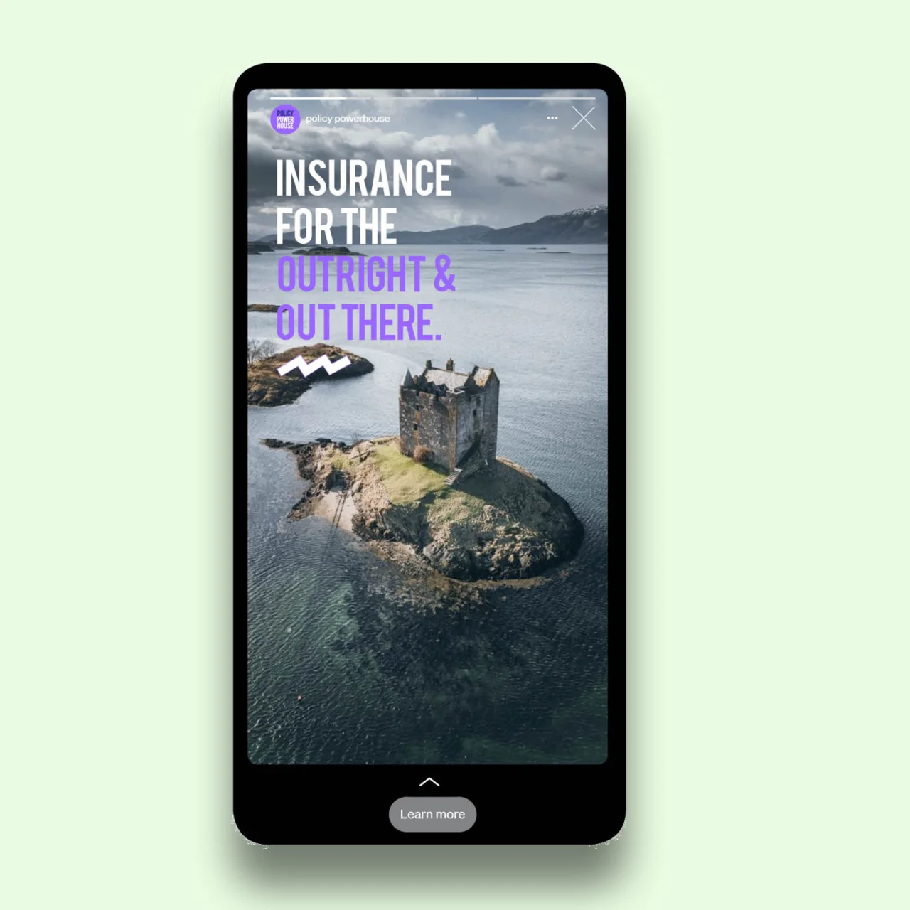 Policy Powerhouse digital brand application 3