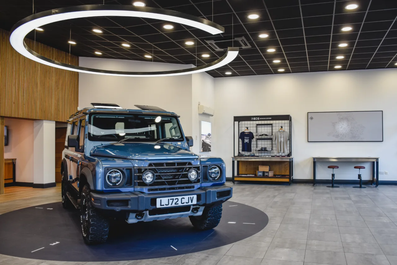 Grenadier retail design