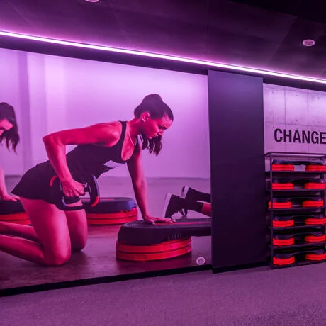 STATE OF THE ART STUDIO FOR LES MILLS JAPAN